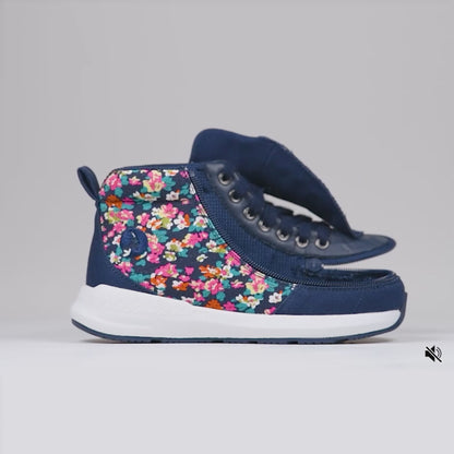 Navy Floral BILLY Goat Classic High
